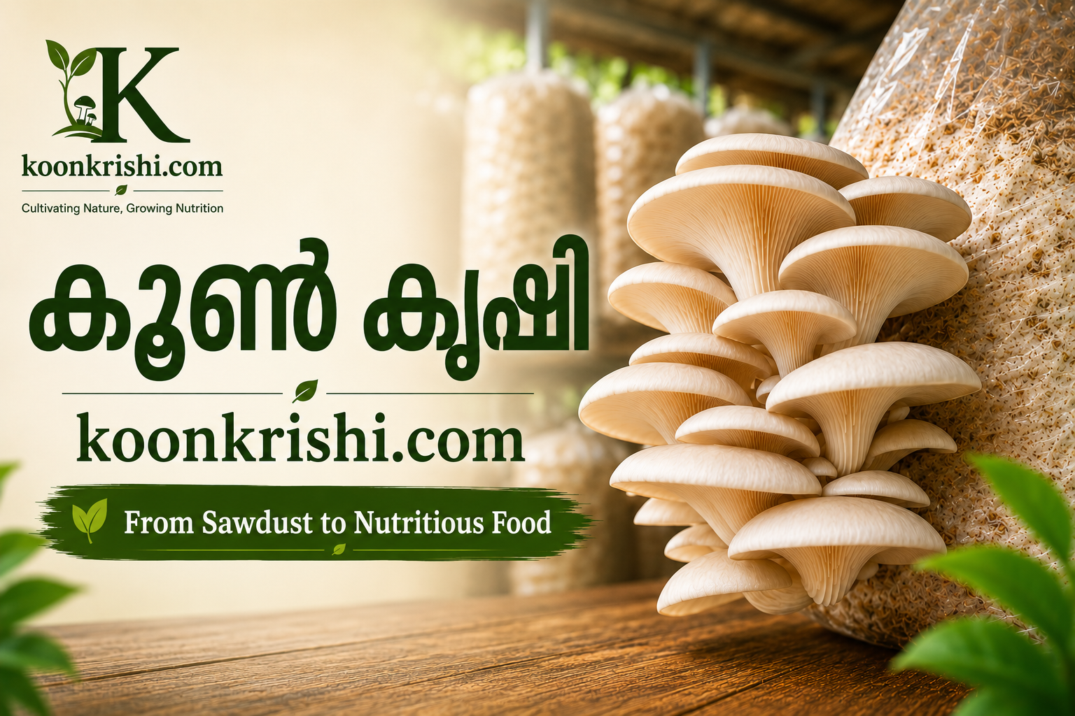 കൂൺ കൃഷി - koonkrishi.com